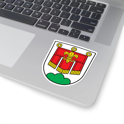 DEU Balderschwang COA (Germany) (Coat of Arms) STICKER Vinyl Kiss-Cut Decal - The Sticker Space