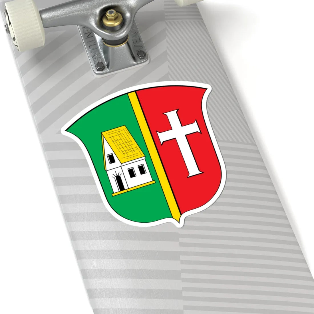 DEU Balzhausen DEU (Germany) (Coat of Arms) STICKER Vinyl Kiss-Cut Decal - The Sticker Space