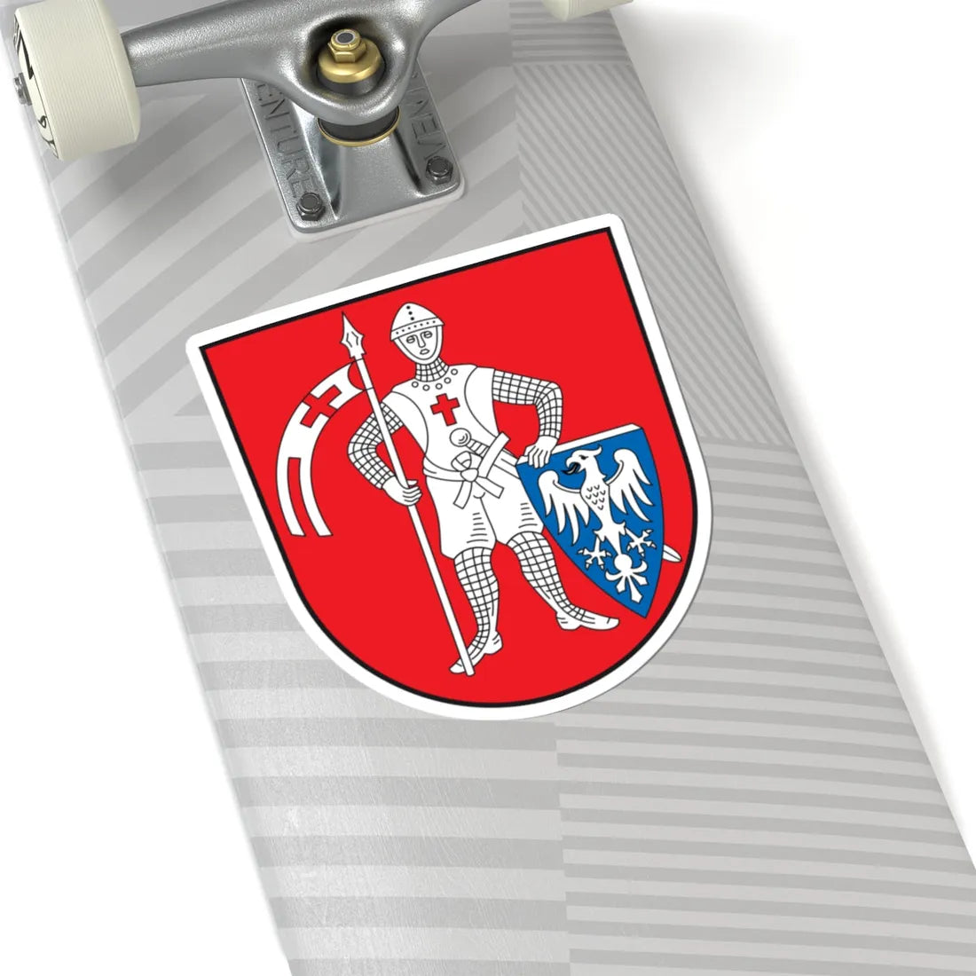 DEU Bamberg COA (Germany) (Coat of Arms) STICKER Vinyl Kiss-Cut Decal - The Sticker Space
