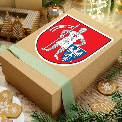 DEU Bamberg COA (Germany) (Coat of Arms) STICKER Vinyl Kiss-Cut Decal - The Sticker Space