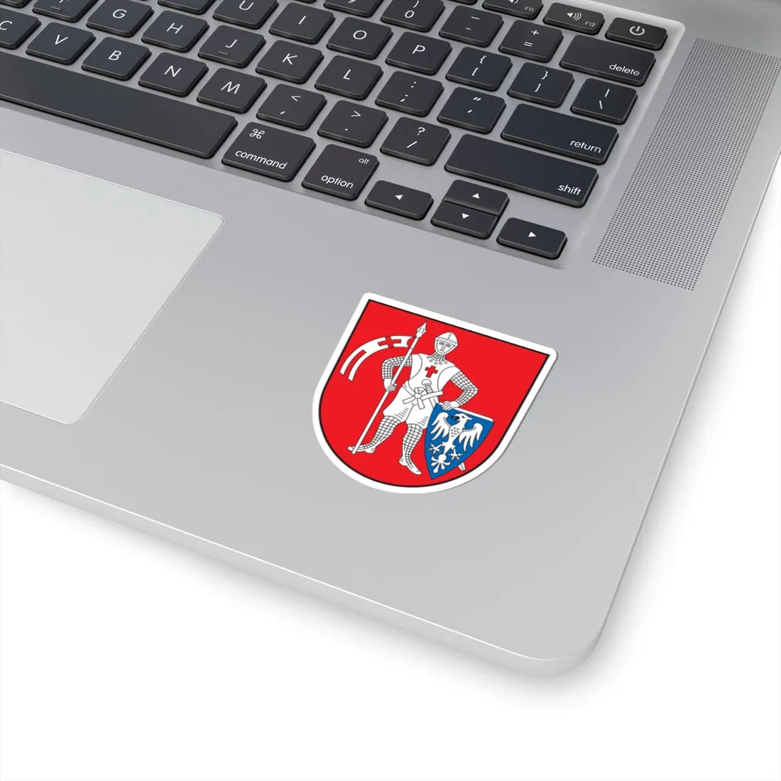 DEU Bamberg COA (Germany) (Coat of Arms) STICKER Vinyl Kiss-Cut Decal - The Sticker Space