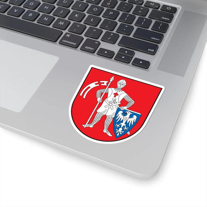 DEU Bamberg COA (Germany) (Coat of Arms) STICKER Vinyl Kiss-Cut Decal - The Sticker Space