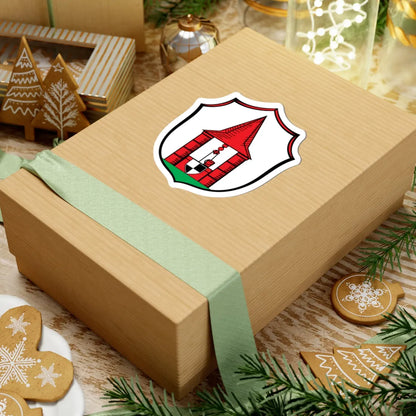 DEU Baudenbach COA (Germany) (Coat of Arms) STICKER Vinyl Kiss-Cut Decal - The Sticker Space