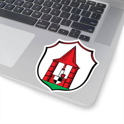DEU Baudenbach COA (Germany) (Coat of Arms) STICKER Vinyl Kiss-Cut Decal - The Sticker Space