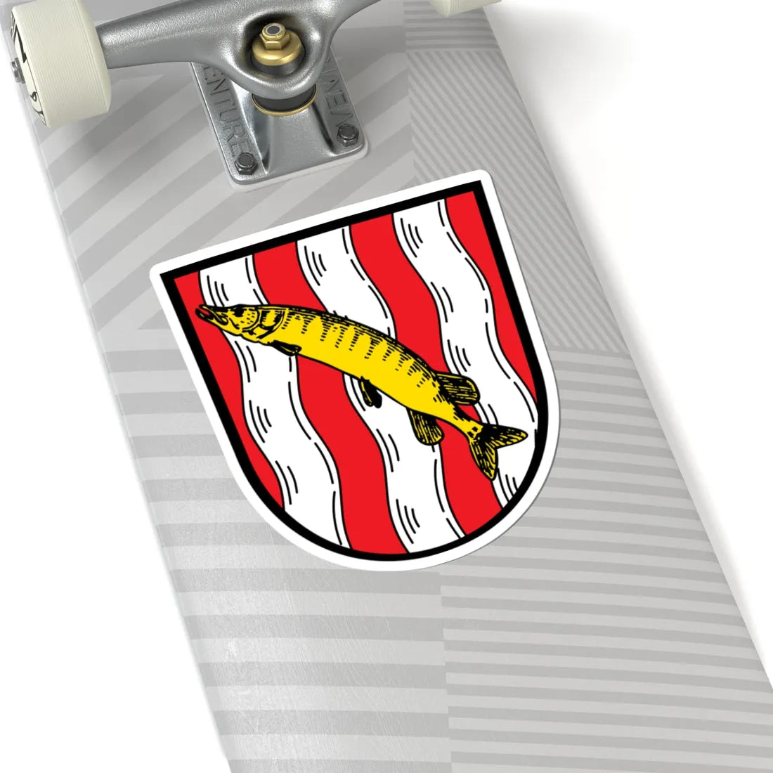 DEU Baunach COA (Germany) (Coat of Arms) STICKER Vinyl Kiss-Cut Decal - The Sticker Space