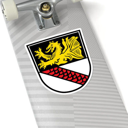 DEU Bayerbach Rottal-Inn COA (Germany) (Coat of Arms) STICKER Vinyl Kiss-Cut Decal - The Sticker Space