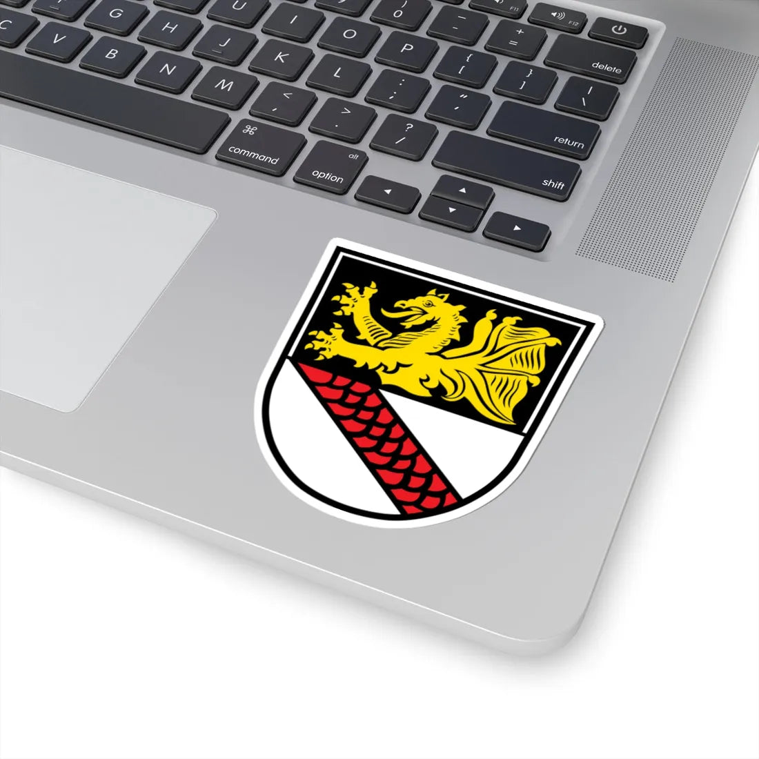 DEU Bayerbach Rottal-Inn COA (Germany) (Coat of Arms) STICKER Vinyl Kiss-Cut Decal - The Sticker Space