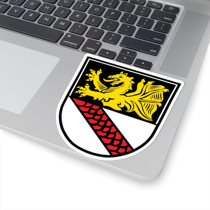 DEU Bayerbach Rottal-Inn COA (Germany) (Coat of Arms) STICKER Vinyl Kiss-Cut Decal - The Sticker Space