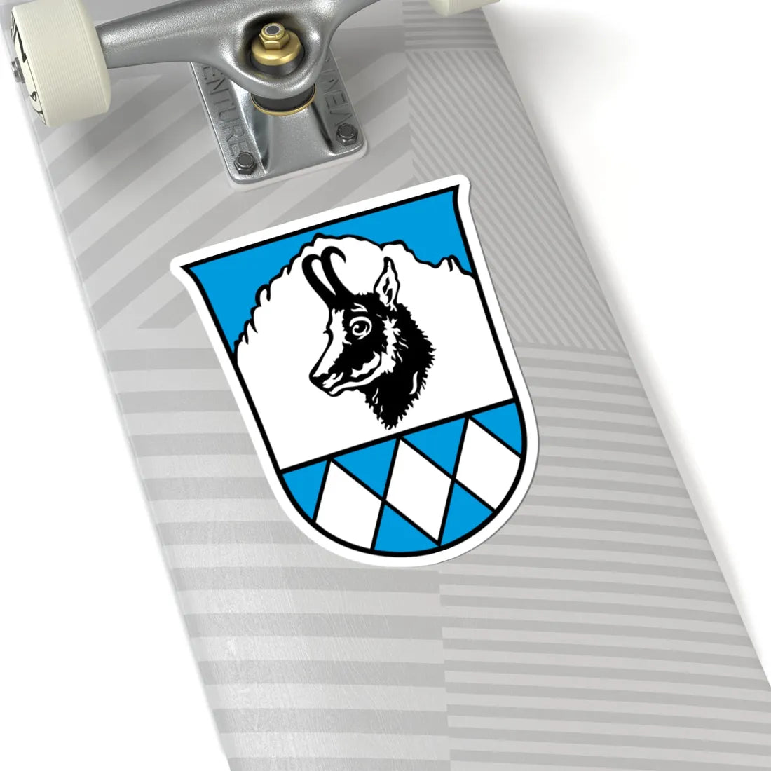 DEU Bayrischzell COA (Germany) (Coat of Arms) STICKER Vinyl Kiss-Cut Decal - The Sticker Space