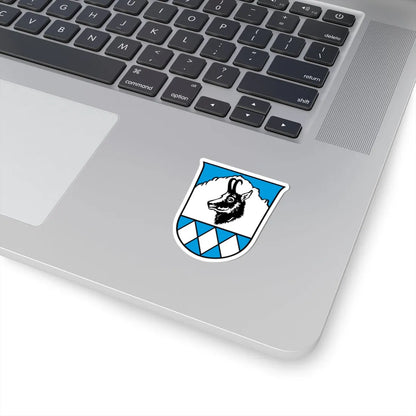 DEU Bayrischzell COA (Germany) (Coat of Arms) STICKER Vinyl Kiss-Cut Decal - The Sticker Space