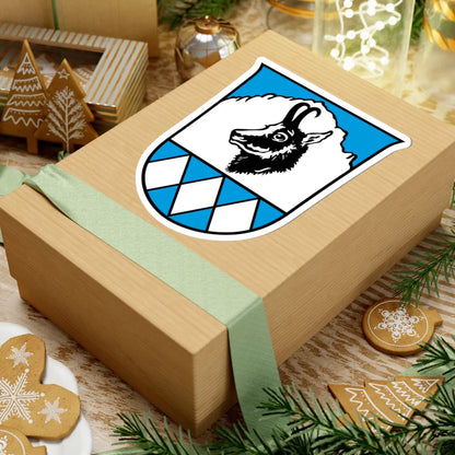 DEU Bayrischzell COA (Germany) (Coat of Arms) STICKER Vinyl Kiss-Cut Decal - The Sticker Space