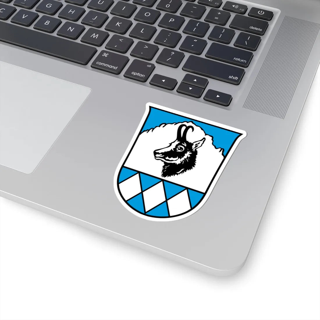 DEU Bayrischzell COA (Germany) (Coat of Arms) STICKER Vinyl Kiss-Cut Decal - The Sticker Space