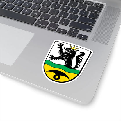 DEU Bächingen a.d.Brenz COA (Germany) (Coat of Arms) STICKER Vinyl Kiss-Cut Decal - The Sticker Space