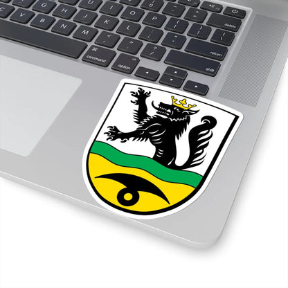 DEU Bächingen a.d.Brenz COA (Germany) (Coat of Arms) STICKER Vinyl Kiss-Cut Decal - The Sticker Space