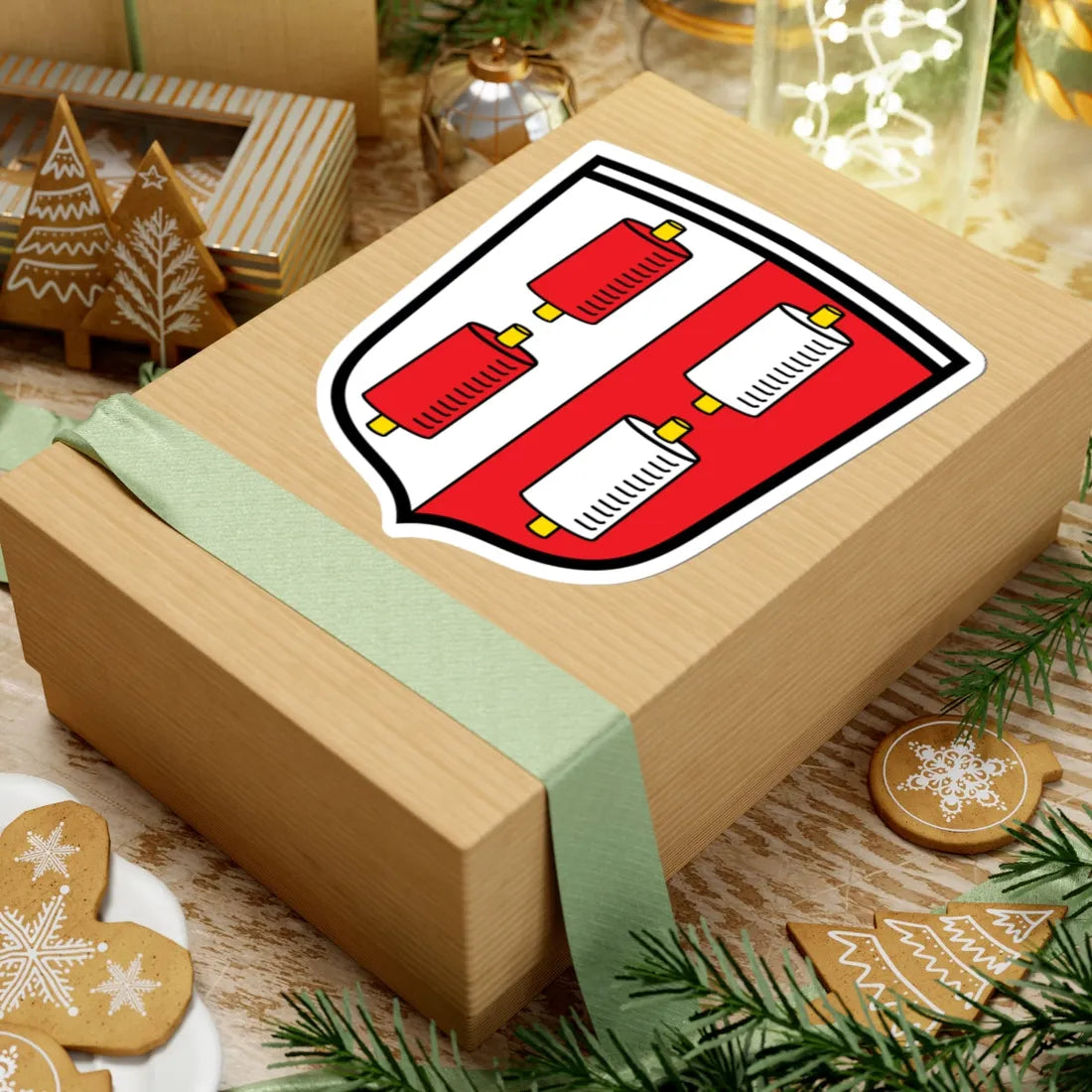 DEU Bechhofen Mittelfranken COA (Germany) (Coat of Arms) STICKER Vinyl Kiss-Cut Decal - The Sticker Space