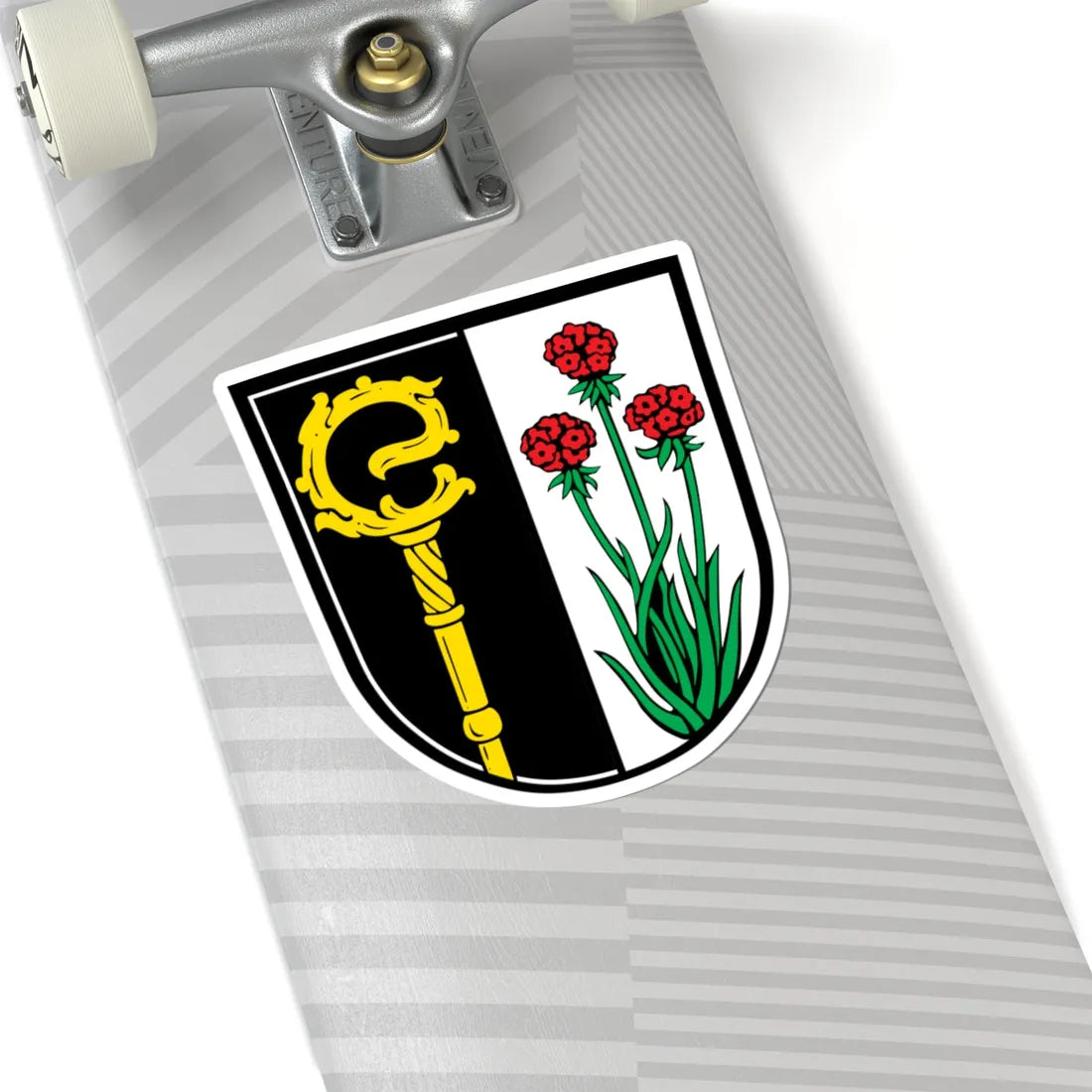 DEU Benningen Schwaben COA (Germany) (Coat of Arms) STICKER Vinyl Kiss-Cut Decal - The Sticker Space