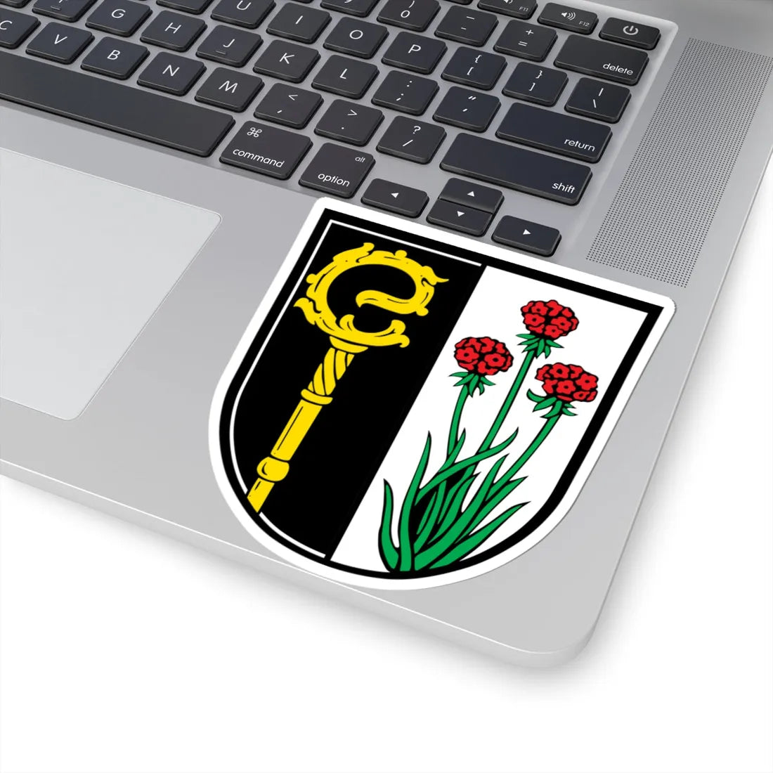 DEU Benningen Schwaben COA (Germany) (Coat of Arms) STICKER Vinyl Kiss-Cut Decal - The Sticker Space