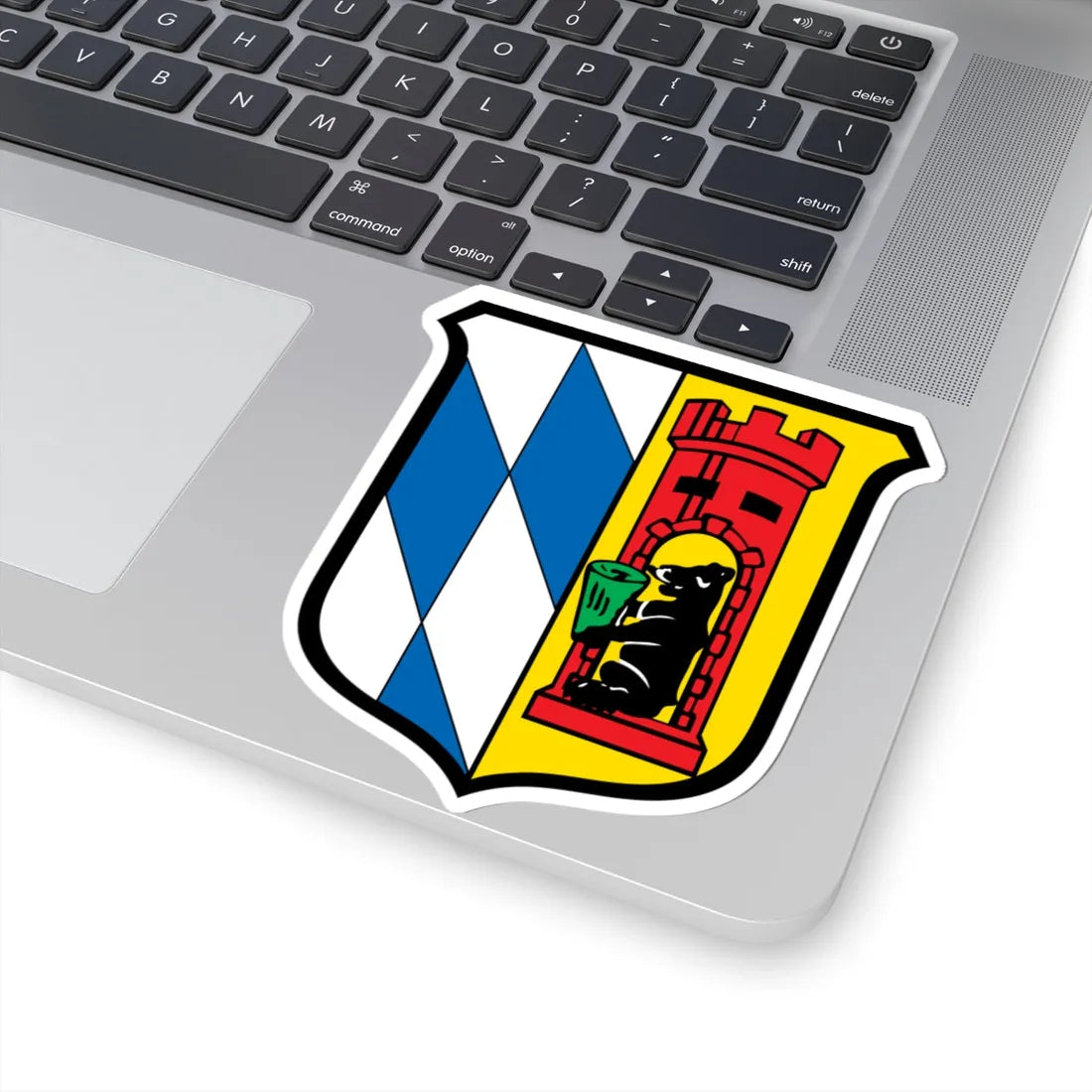 DEU Beratzhausen COA (Germany) (Coat of Arms) STICKER Vinyl Kiss-Cut Decal - The Sticker Space
