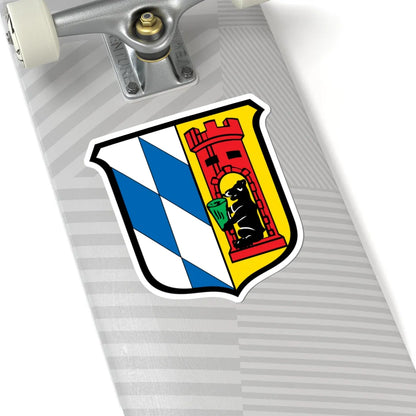 DEU Beratzhausen COA (Germany) (Coat of Arms) STICKER Vinyl Kiss-Cut Decal - The Sticker Space