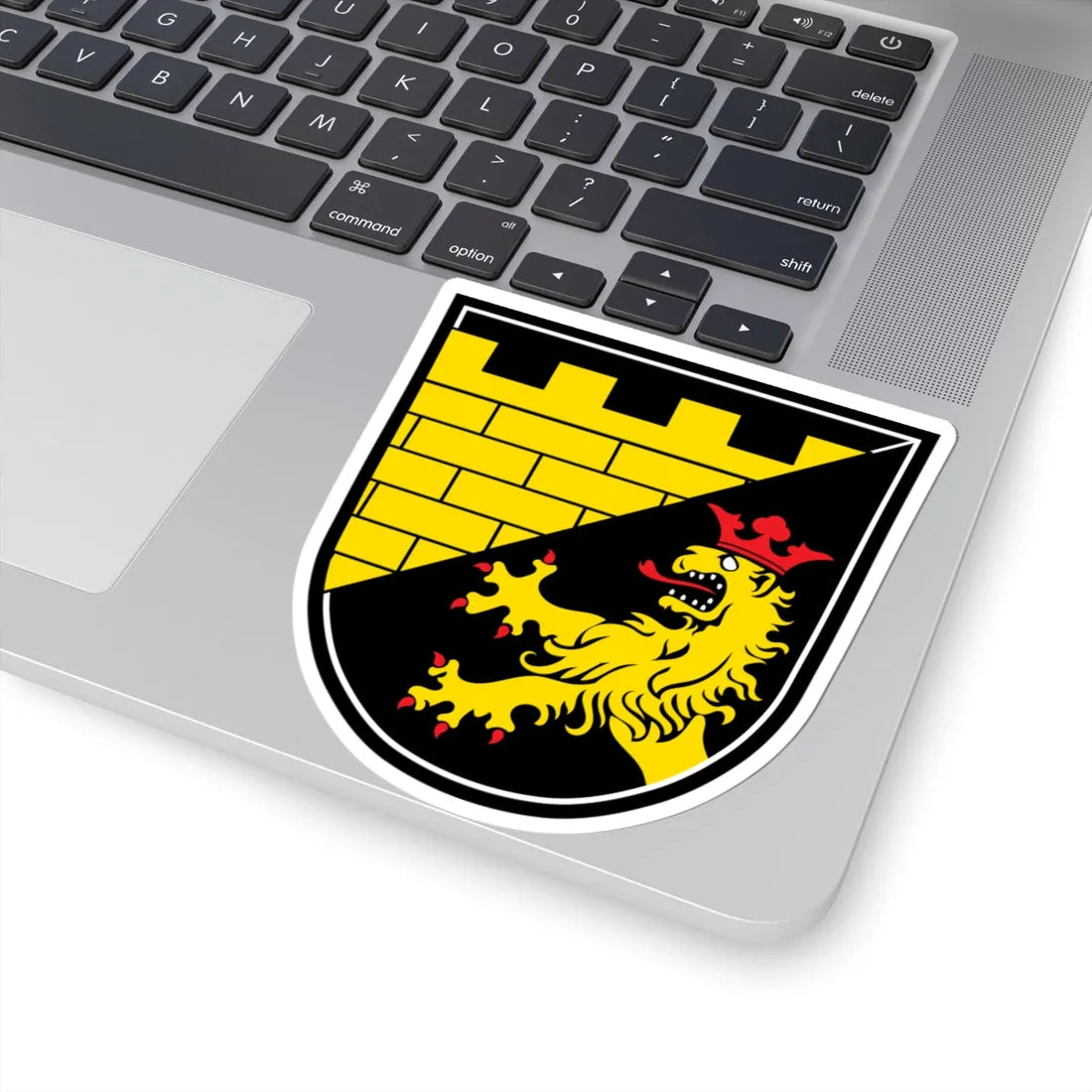 DEU Berg bei Neumarkt in der Oberpfalz COA (Germany) (Coat of Arms) STICKER Vinyl Kiss-Cut Decal - The Sticker Space