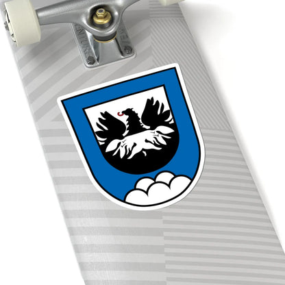 DEU Bergen Mittelfranken COA (Germany) (Coat of Arms) STICKER Vinyl Kiss-Cut Decal - The Sticker Space