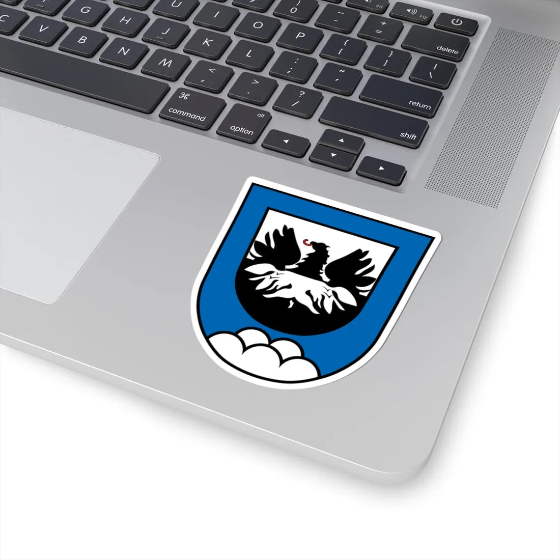 DEU Bergen Mittelfranken COA (Germany) (Coat of Arms) STICKER Vinyl Kiss-Cut Decal - The Sticker Space