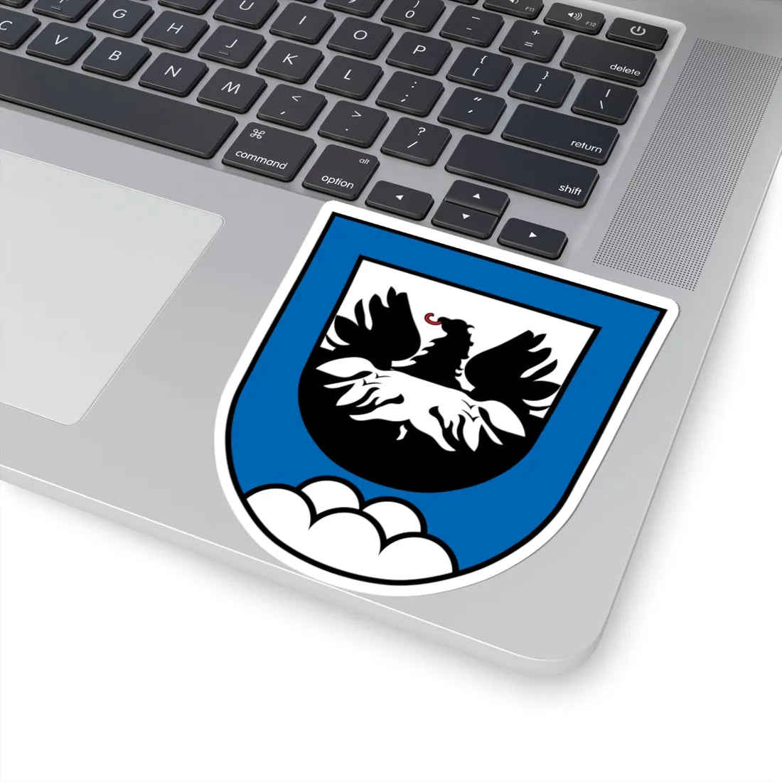 DEU Bergen Mittelfranken COA (Germany) (Coat of Arms) STICKER Vinyl Kiss-Cut Decal - The Sticker Space