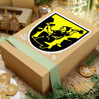 DEU Berggießhübel COA (Germany) (Coat of Arms) STICKER Vinyl Kiss-Cut Decal - The Sticker Space