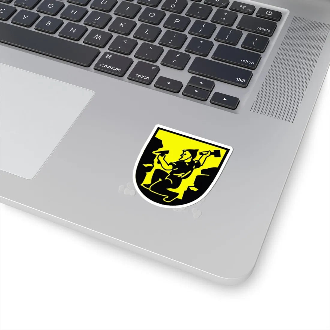DEU Berggießhübel COA (Germany) (Coat of Arms) STICKER Vinyl Kiss-Cut Decal - The Sticker Space