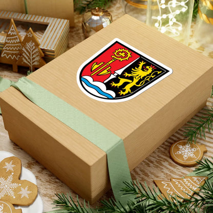 DEU Bergheim Oberbayern COA (Germany) (Coat of Arms) STICKER Vinyl Kiss-Cut Decal - The Sticker Space