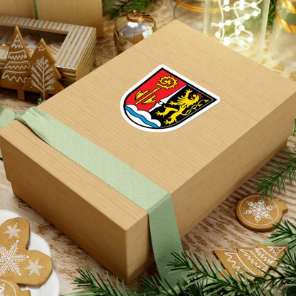 DEU Bergheim Oberbayern COA (Germany) (Coat of Arms) STICKER Vinyl Kiss-Cut Decal - The Sticker Space