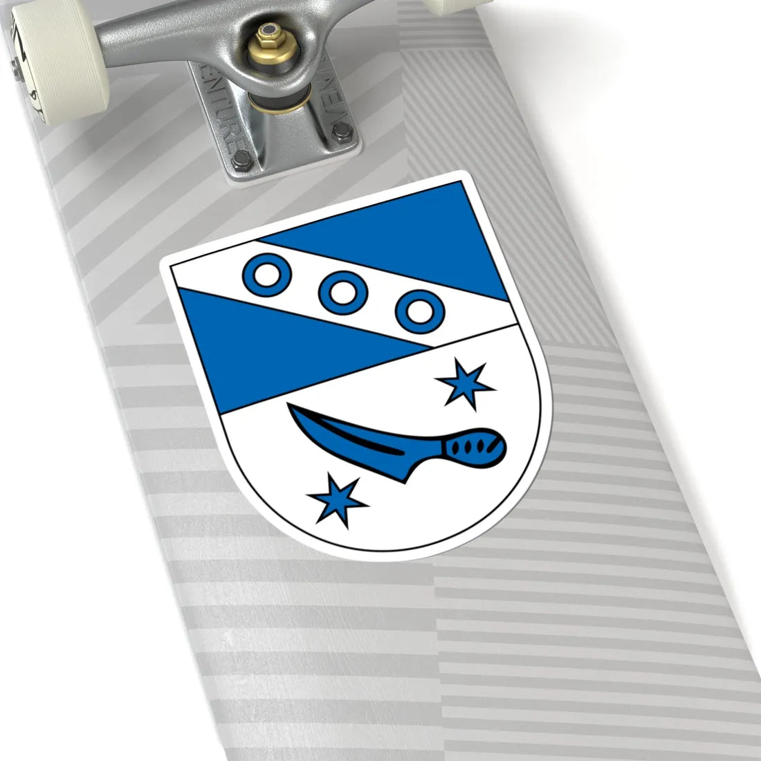 DEU Bergtheim COA (Germany) (Coat of Arms) STICKER Vinyl Kiss-Cut Decal - The Sticker Space