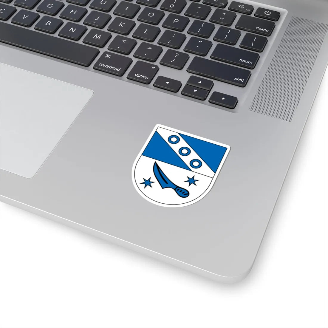 DEU Bergtheim COA (Germany) (Coat of Arms) STICKER Vinyl Kiss-Cut Decal - The Sticker Space