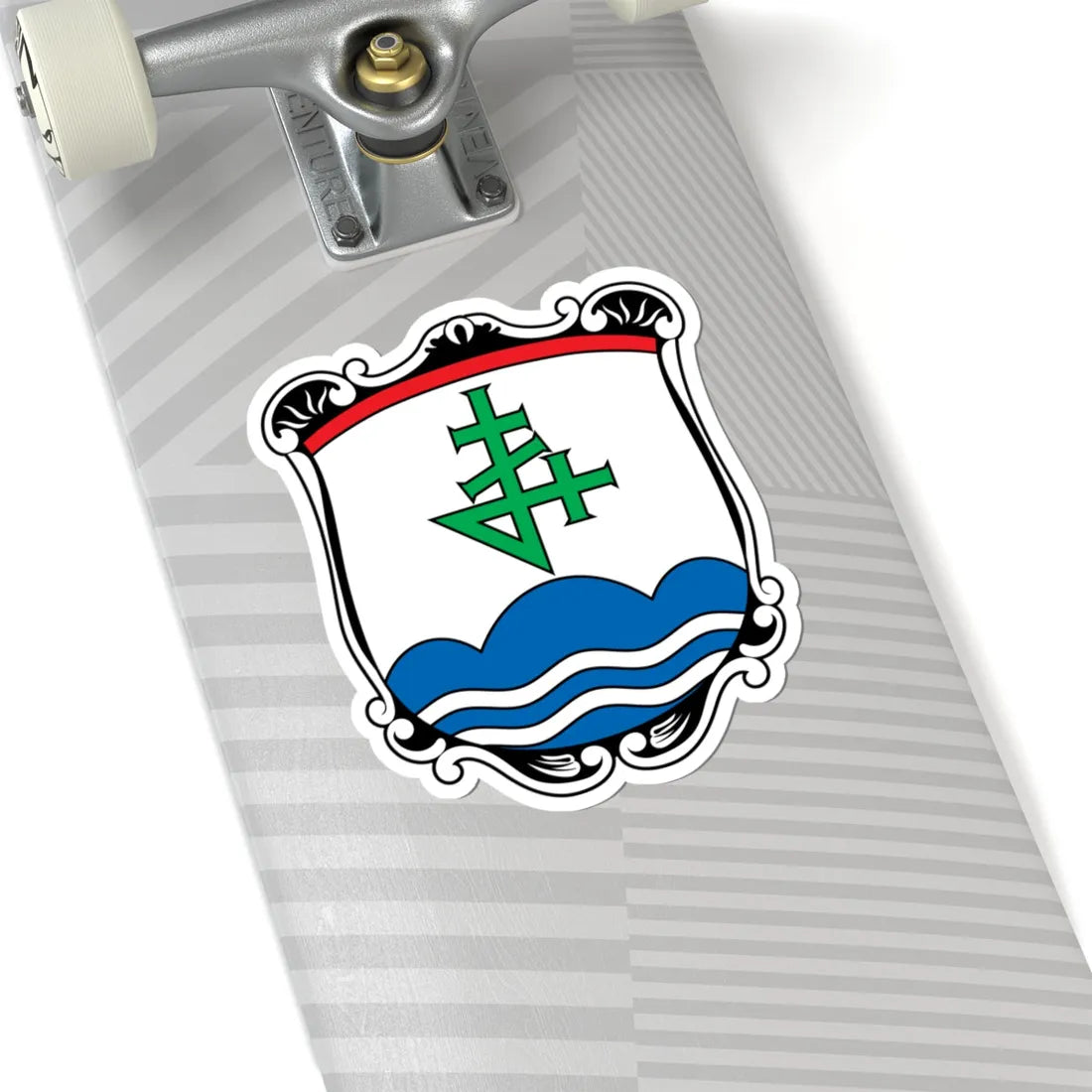 DEU Bernau COA (Germany) (Coat of Arms) STICKER Vinyl Kiss-Cut Decal - The Sticker Space