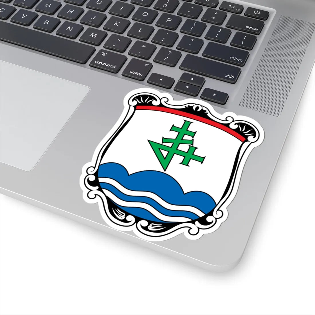 DEU Bernau COA (Germany) (Coat of Arms) STICKER Vinyl Kiss-Cut Decal - The Sticker Space