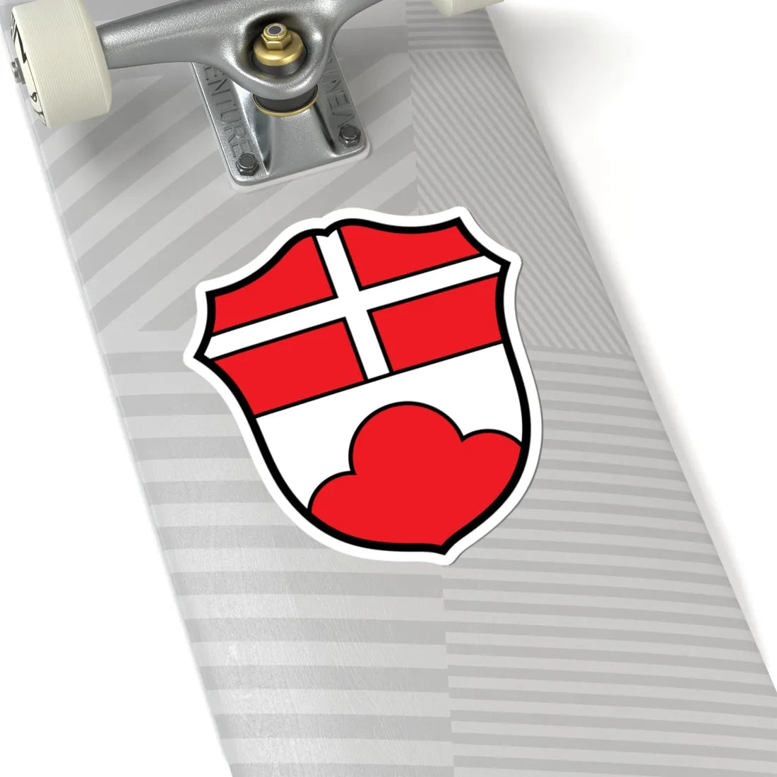 DEU Bernbeuren COA (Germany) (Coat of Arms) STICKER Vinyl Kiss-Cut Decal - The Sticker Space