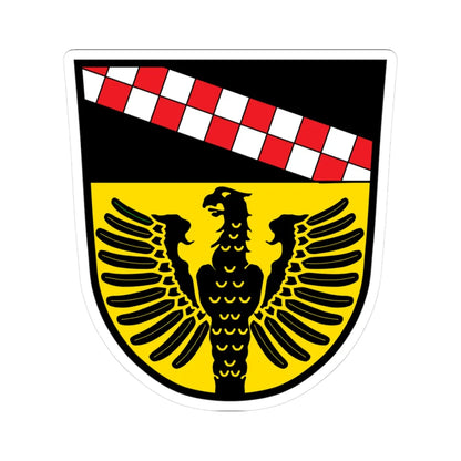 DEU Berngau COA (Germany) (Coat of Arms) STICKER Vinyl Kiss-Cut Decal 3 Inch White - The Sticker Space