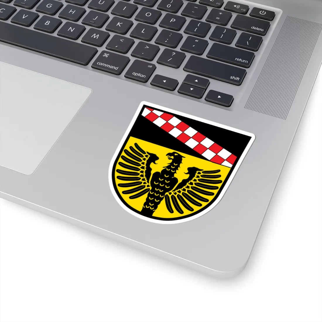 DEU Berngau COA (Germany) (Coat of Arms) STICKER Vinyl Kiss-Cut Decal - The Sticker Space
