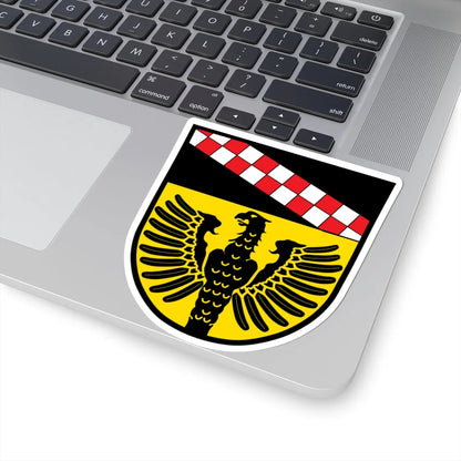 DEU Berngau COA (Germany) (Coat of Arms) STICKER Vinyl Kiss-Cut Decal - The Sticker Space