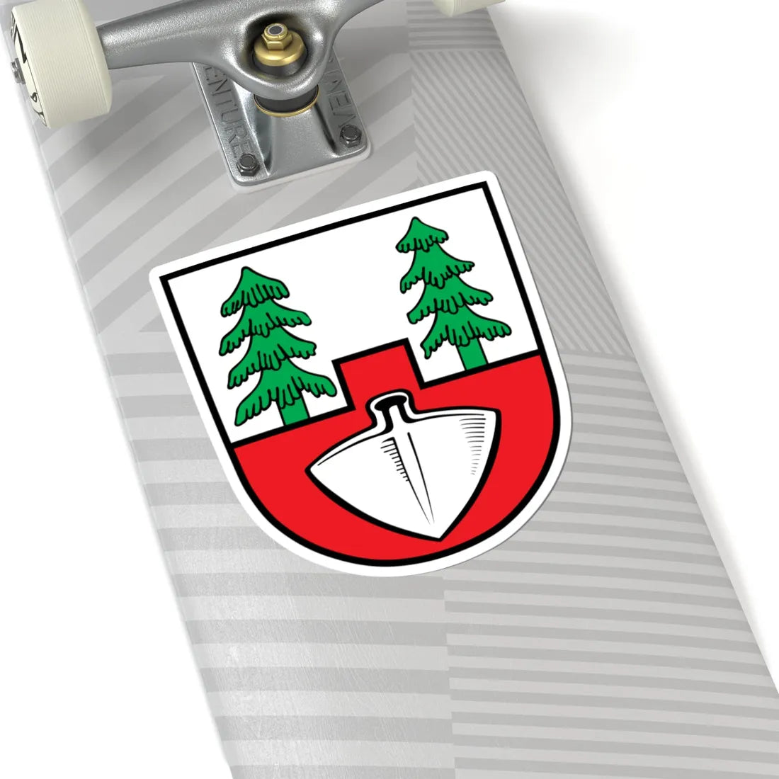 DEU Bernhardswald COA (Germany) (Coat of Arms) STICKER Vinyl Kiss-Cut Decal - The Sticker Space