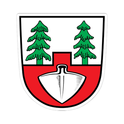 DEU Bernhardswald COA (Germany) (Coat of Arms) STICKER Vinyl Kiss-Cut Decal - The Sticker Space