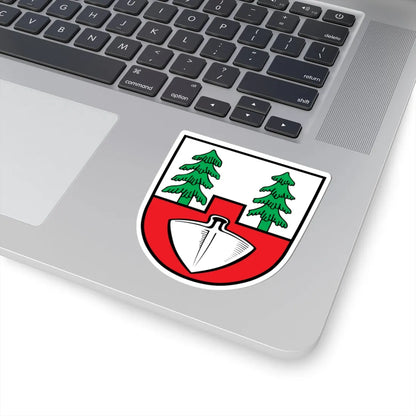DEU Bernhardswald COA (Germany) (Coat of Arms) STICKER Vinyl Kiss-Cut Decal - The Sticker Space