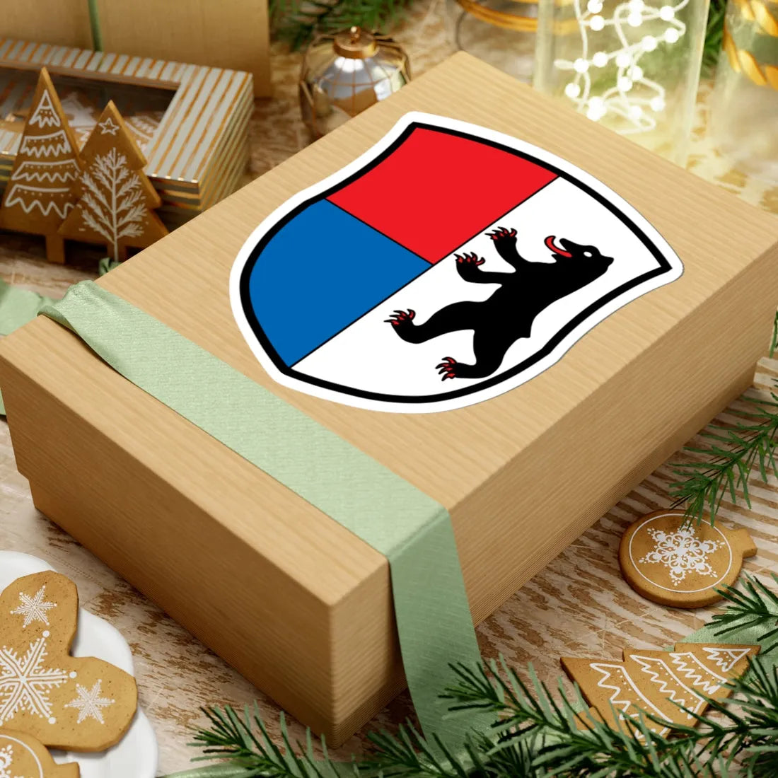 DEU Betzigau COA (Germany) (Coat of Arms) STICKER Vinyl Kiss-Cut Decal - The Sticker Space