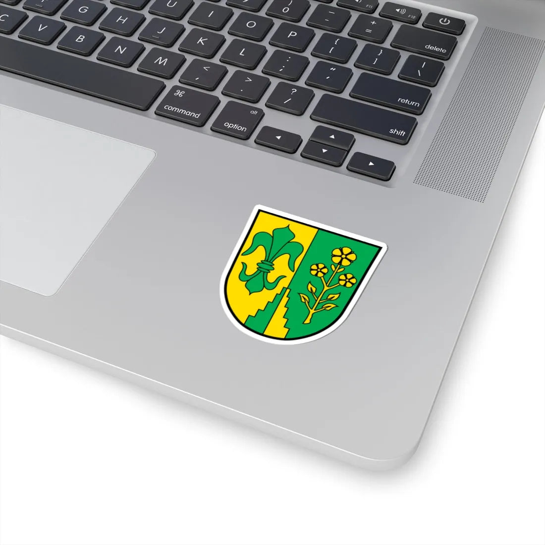 DEU Binswangen COA (Germany) (Coat of Arms) STICKER Vinyl Kiss-Cut Decal - The Sticker Space