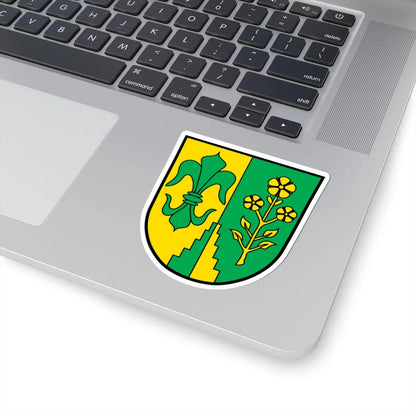 DEU Binswangen COA (Germany) (Coat of Arms) STICKER Vinyl Kiss-Cut Decal - The Sticker Space