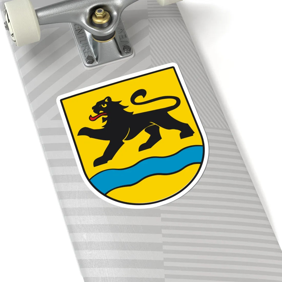 DEU Birenbach COA (Germany) (Coat of Arms) STICKER Vinyl Kiss-Cut Decal - The Sticker Space