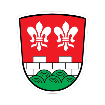 DEU Birgland COA (Germany) (Coat of Arms) STICKER Vinyl Kiss-Cut Decal 3 Inch White - The Sticker Space