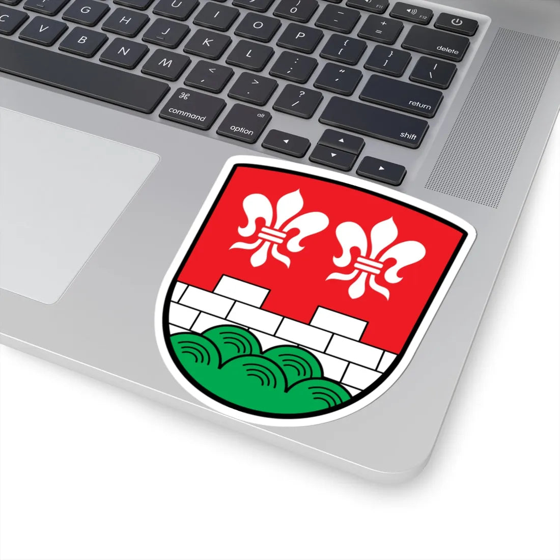 DEU Birgland COA (Germany) (Coat of Arms) STICKER Vinyl Kiss-Cut Decal - The Sticker Space