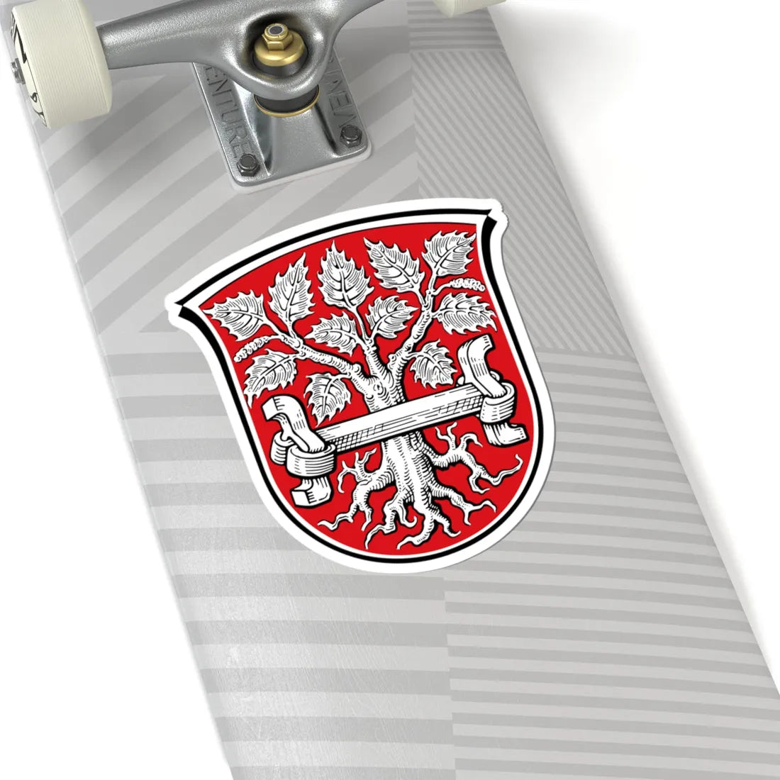 DEU Birkenau Odenwald COA (Germany) (Coat of Arms) STICKER Vinyl Kiss-Cut Decal - The Sticker Space