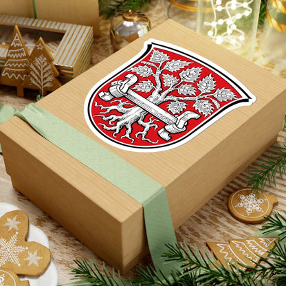 DEU Birkenau Odenwald COA (Germany) (Coat of Arms) STICKER Vinyl Kiss-Cut Decal - The Sticker Space